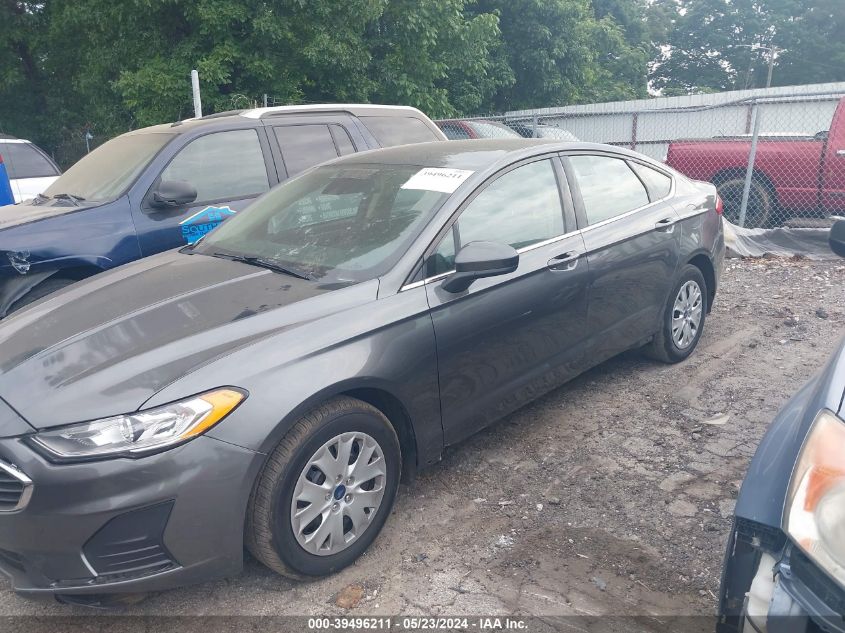 2020 FORD FUSION S - 3FA6P0G7XLR246430