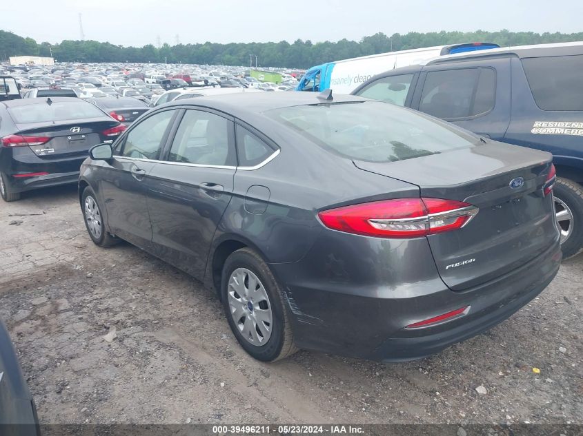 2020 FORD FUSION S - 3FA6P0G7XLR246430