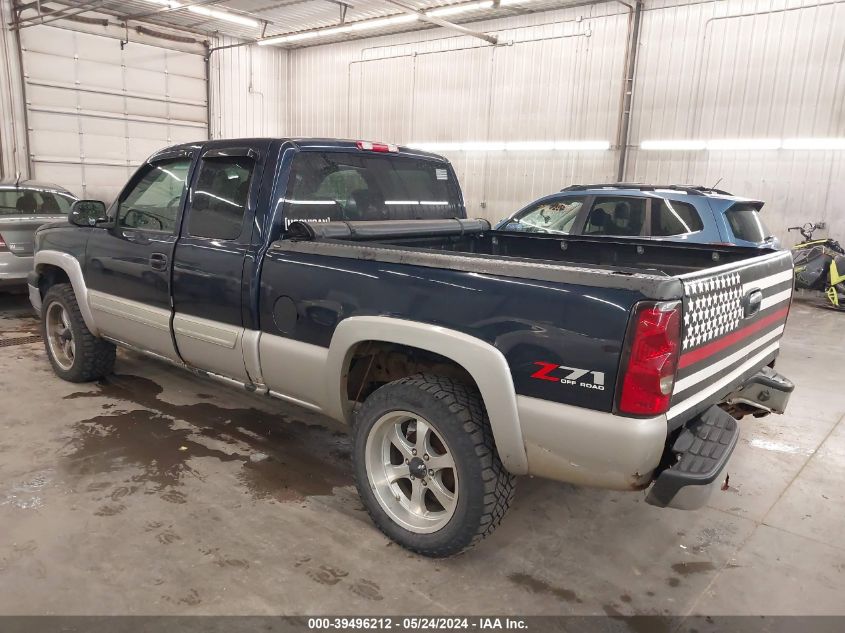 2005 Chevrolet Silverado 1500 Z71 VIN: 1GCEK19Z25Z273421 Lot: 39496212