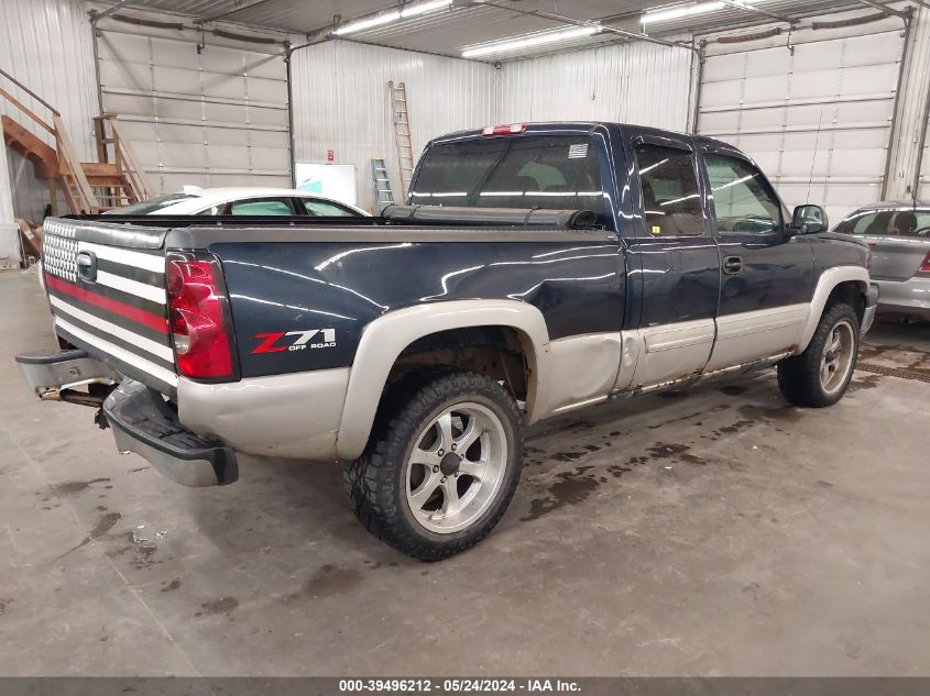 2005 Chevrolet Silverado 1500 Z71 VIN: 1GCEK19Z25Z273421 Lot: 39496212