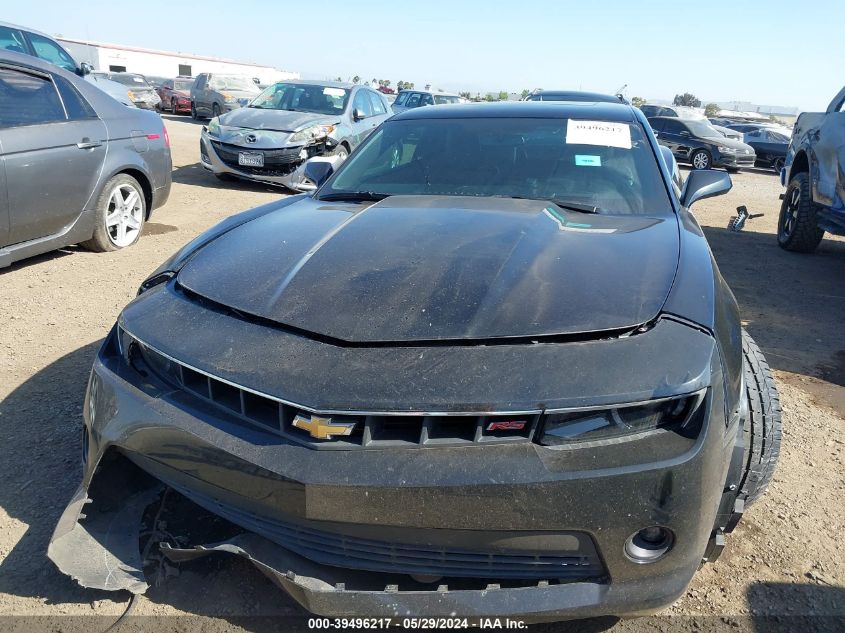 2015 Chevrolet Camaro 2Lt VIN: 2G1FE1E3XF9194306 Lot: 39496217