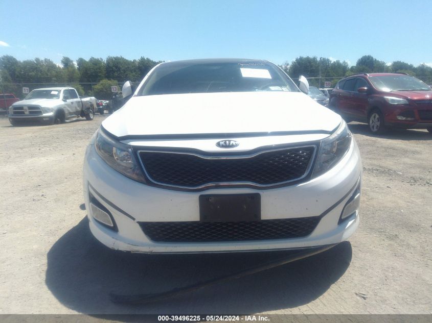 2015 Kia Optima Ex VIN: 5XXGN4A76FG354535 Lot: 39496225