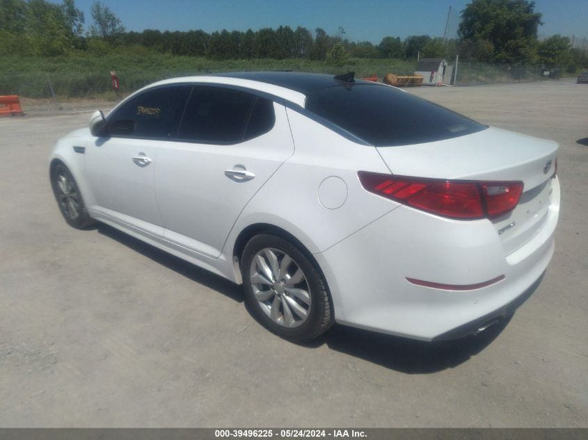 2015 Kia Optima Ex VIN: 5XXGN4A76FG354535 Lot: 39496225