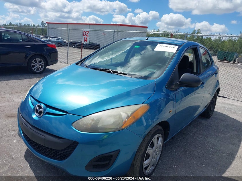 2012 Mazda Mazda2 Sport VIN: JM1DE1KY2C0142088 Lot: 39496226