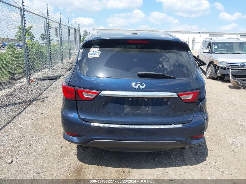 2017 Infiniti Qx60 VIN: 5N1DL0MM7HC543339 Lot: 39496227