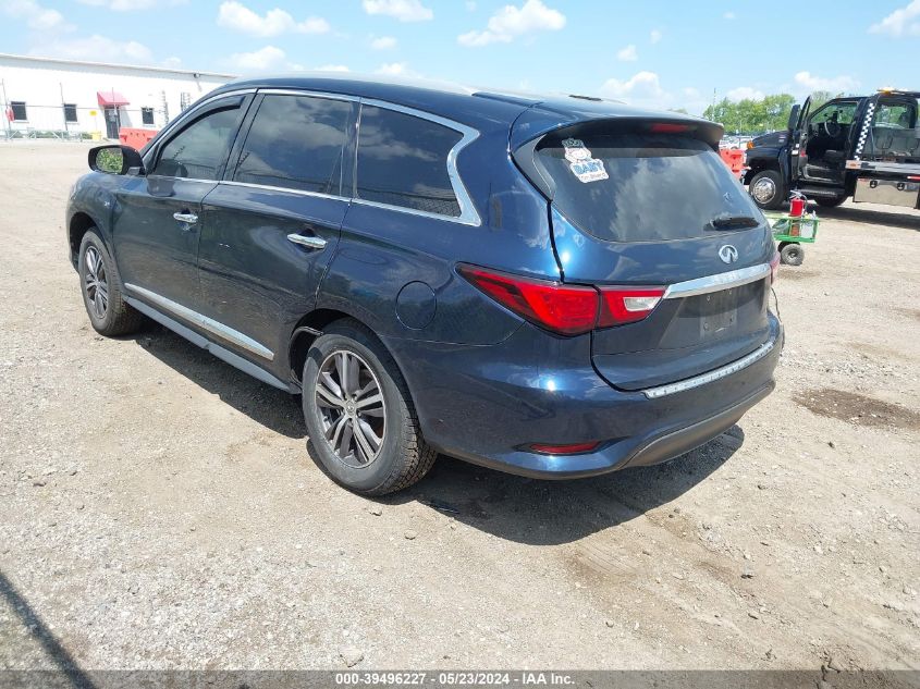 2017 Infiniti Qx60 VIN: 5N1DL0MM7HC543339 Lot: 39496227