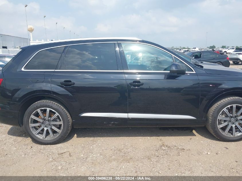 2017 Audi Q7 3.0T Premium VIN: WA1VAAF72HD036980 Lot: 39496238