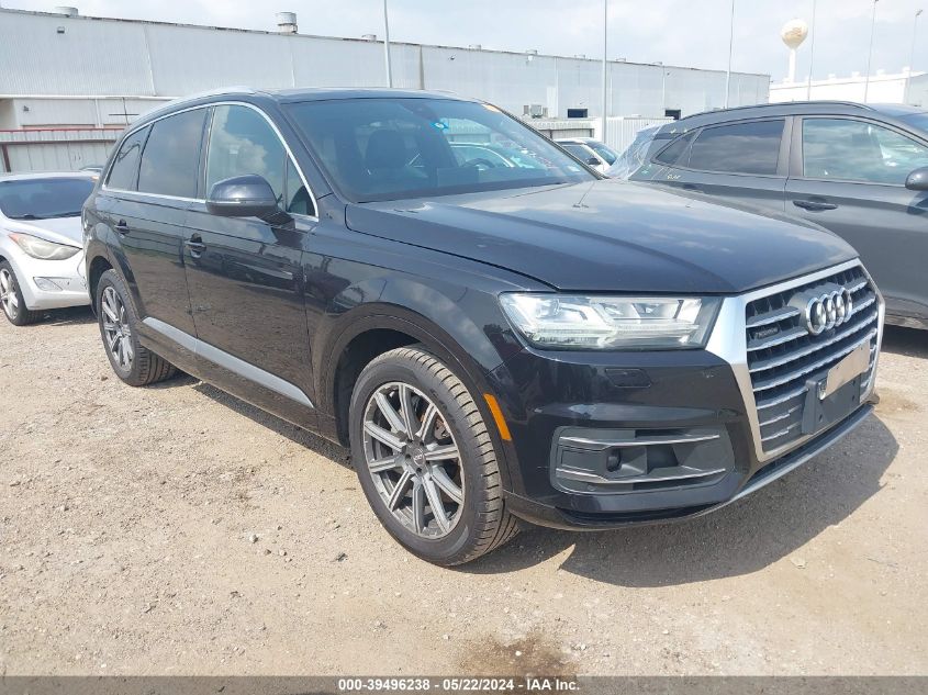 2017 Audi Q7 3.0T Premium VIN: WA1VAAF72HD036980 Lot: 39496238