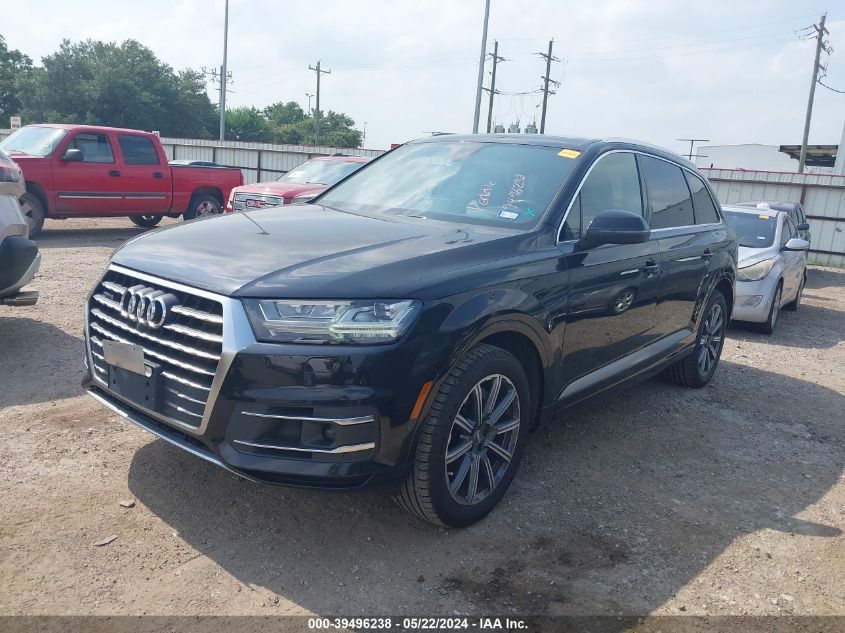 2017 Audi Q7 3.0T Premium VIN: WA1VAAF72HD036980 Lot: 39496238