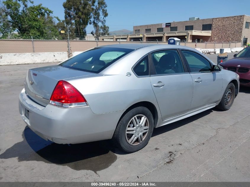 2010 Chevrolet Impala Ls VIN: 2G1WA5EN5A1162343 Lot: 39496240