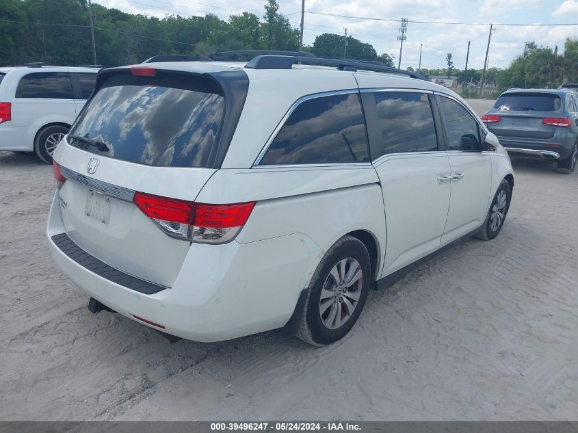 2015 Honda Odyssey Ex-L VIN: 5FNRL5H64FB085116 Lot: 39496247