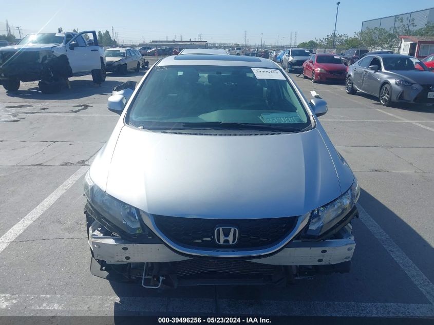 2013 Honda Civic Ex VIN: 19XFB2F85DE278581 Lot: 39496256