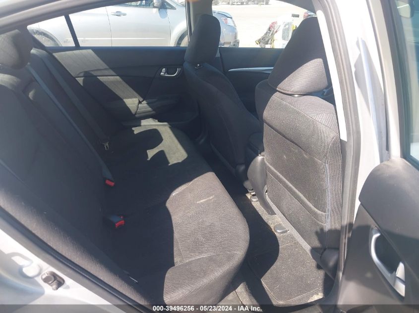 2013 Honda Civic Ex VIN: 19XFB2F85DE278581 Lot: 39496256