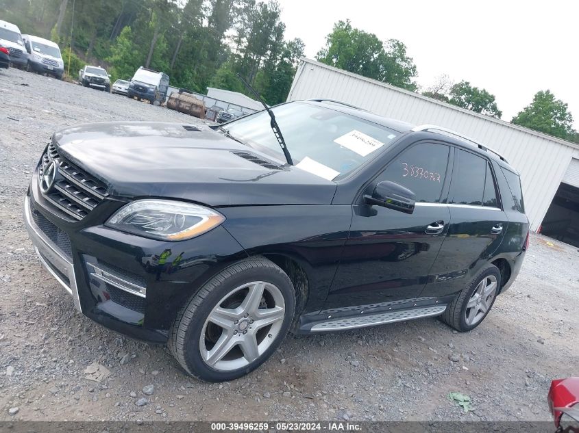 2015 Mercedes-Benz Ml 350 VIN: 4JGDA5JB4FA453564 Lot: 39496259