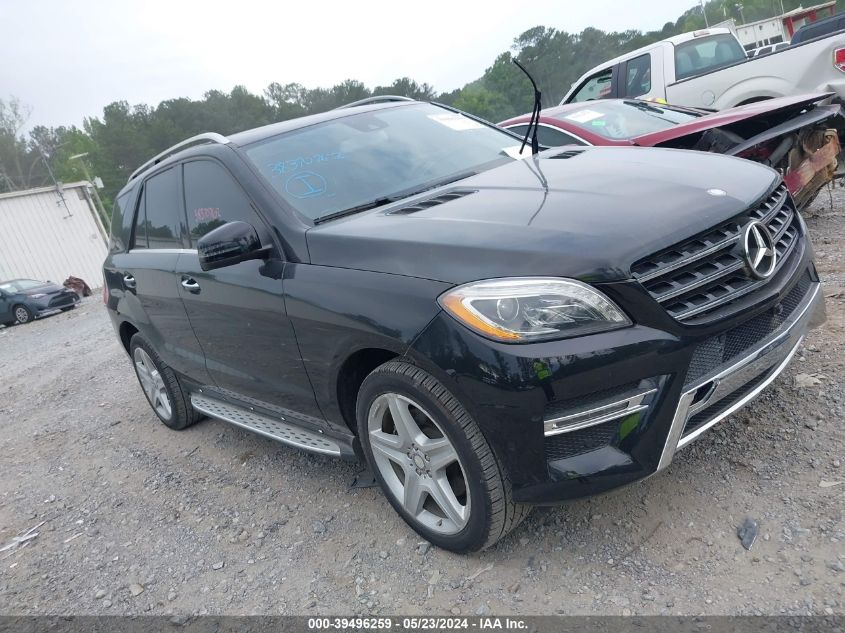 2015 Mercedes-Benz Ml 350 VIN: 4JGDA5JB4FA453564 Lot: 39496259