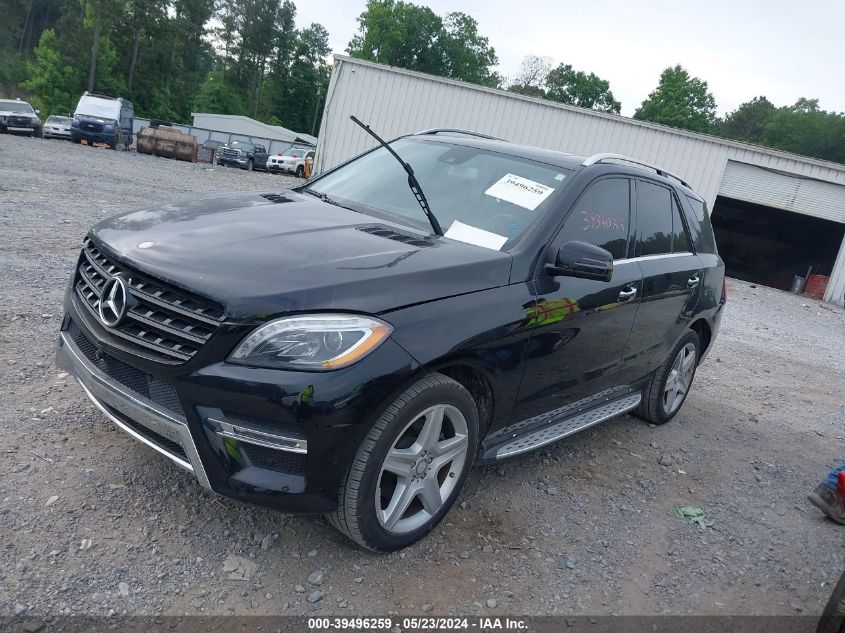 2015 Mercedes-Benz Ml 350 VIN: 4JGDA5JB4FA453564 Lot: 39496259