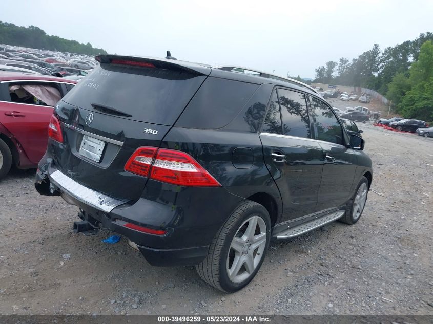 2015 Mercedes-Benz Ml 350 VIN: 4JGDA5JB4FA453564 Lot: 39496259