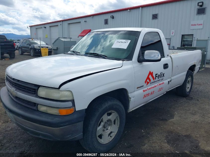 1999 Chevrolet Silverado 1500 VIN: 1GCEC14W9XE124198 Lot: 39496287