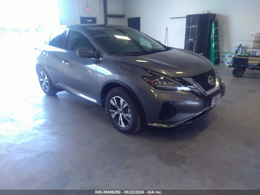 2023 Nissan Murano S Intelligent Awd VIN: 5N1AZ2AS2PC141212 Lot: 39496290