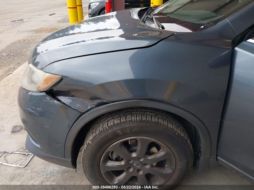 2014 Nissan Rogue S VIN: 5N1AT2MVXEC806877 Lot: 39496293