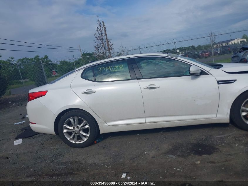 2013 Kia Optima Ex VIN: 5XXGN4A73DG121872 Lot: 39496308