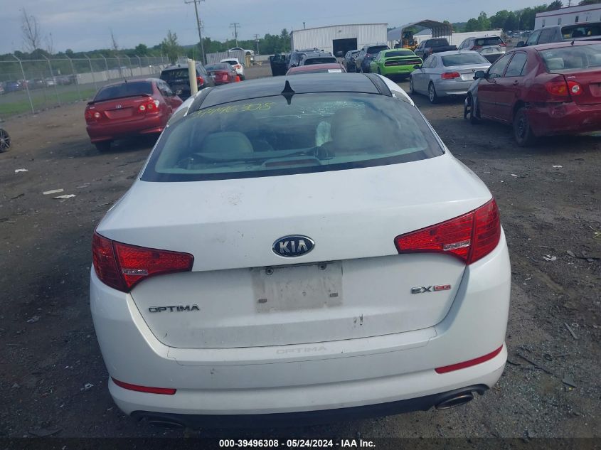 2013 Kia Optima Ex VIN: 5XXGN4A73DG121872 Lot: 39496308