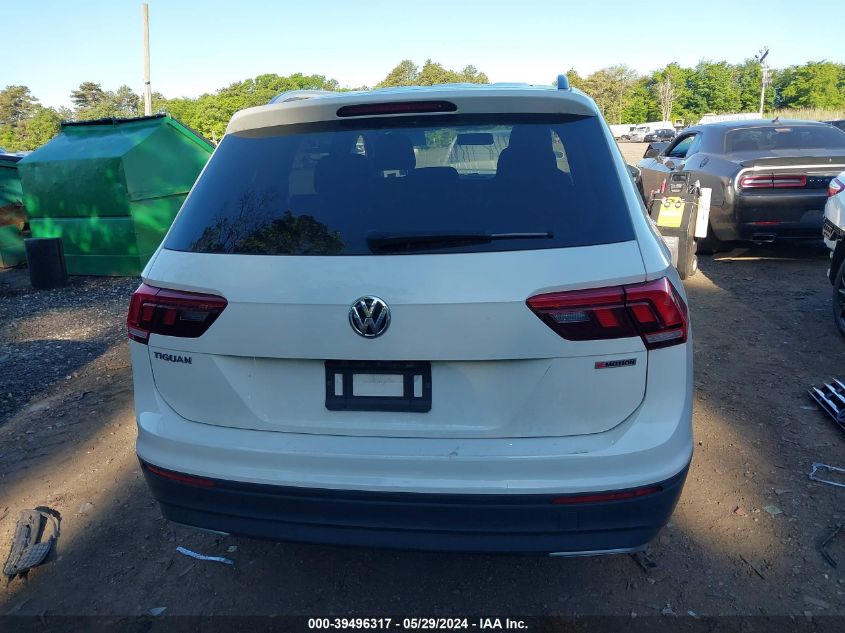 2019 Volkswagen Tiguan 2.0T S VIN: 3VV0B7AX2KM119670 Lot: 39496317