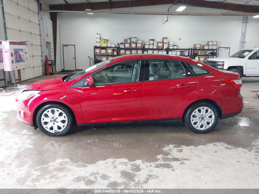 2012 Ford Focus Se VIN: 1FAHP3F22CL444157 Lot: 39496318