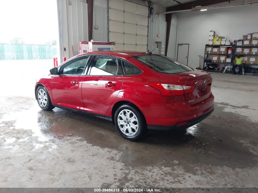 2012 Ford Focus Se VIN: 1FAHP3F22CL444157 Lot: 39496318