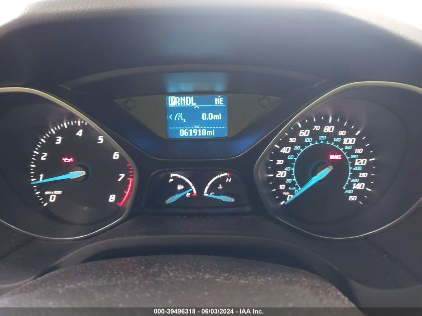 2012 Ford Focus Se VIN: 1FAHP3F22CL444157 Lot: 39496318