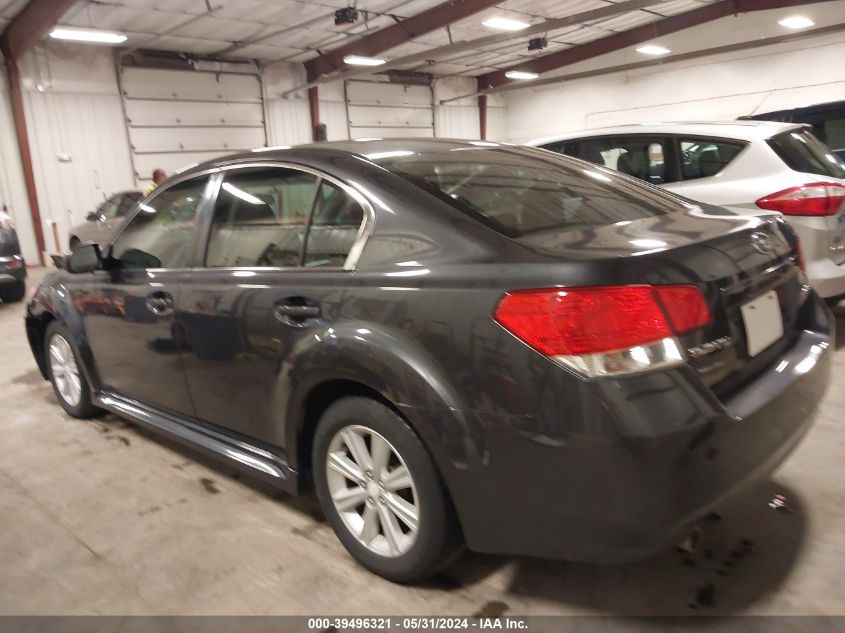 2012 Subaru Legacy 2.5I VIN: 4S3BMCA66C3005501 Lot: 39496321