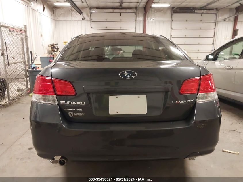 2012 Subaru Legacy 2.5I VIN: 4S3BMCA66C3005501 Lot: 39496321