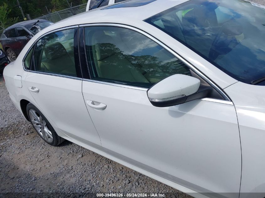 2015 Volkswagen Passat 2.0L Tdi Se VIN: 1VWBV7A35FC091816 Lot: 39496326