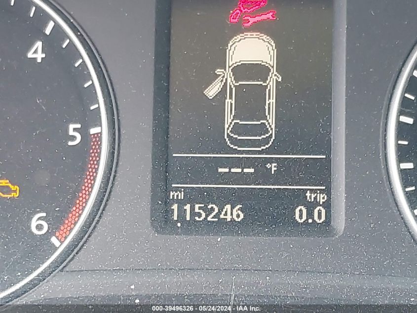 2015 Volkswagen Passat 2.0L Tdi Se VIN: 1VWBV7A35FC091816 Lot: 39496326