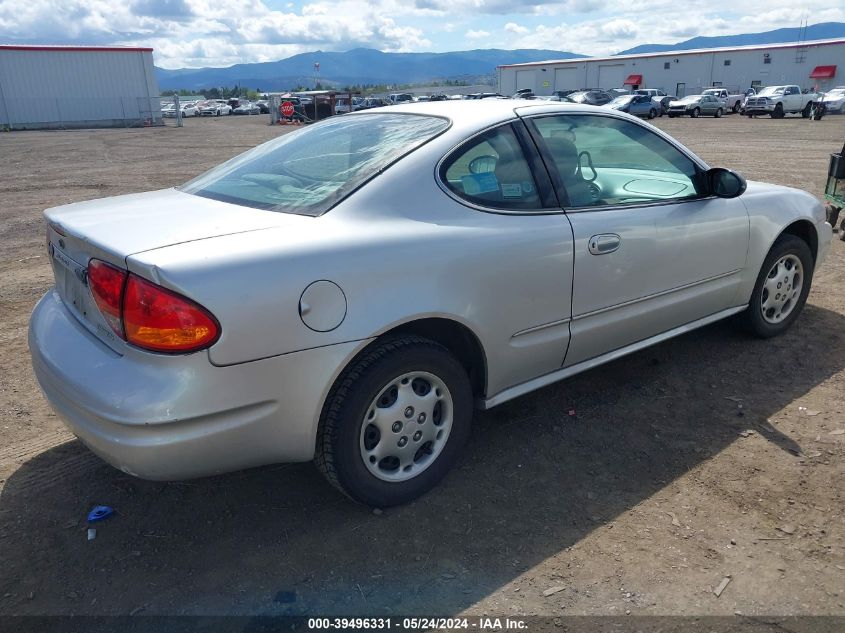 2002 Oldsmobile Alero Gx VIN: 1G3NK12F62C105389 Lot: 39496331