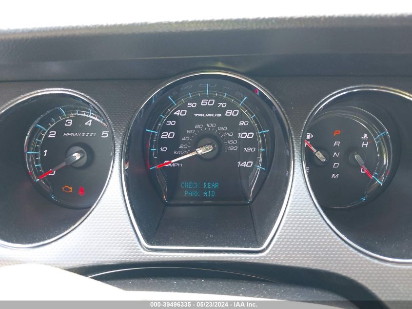 2011 Ford Taurus Sel VIN: 1FAHP2EW4BG183524 Lot: 39496335