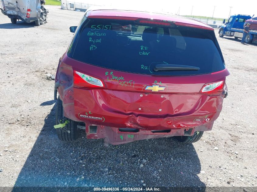 2020 Chevrolet Equinox Awd Lt 1.5L Turbo VIN: 2GNAXUEV7L6207564 Lot: 39496336