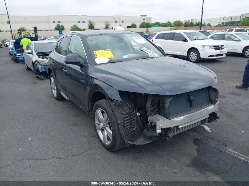 2019 Audi Q5 45 Premium VIN: WA1ANAFY0K2071287 Lot: 39496345