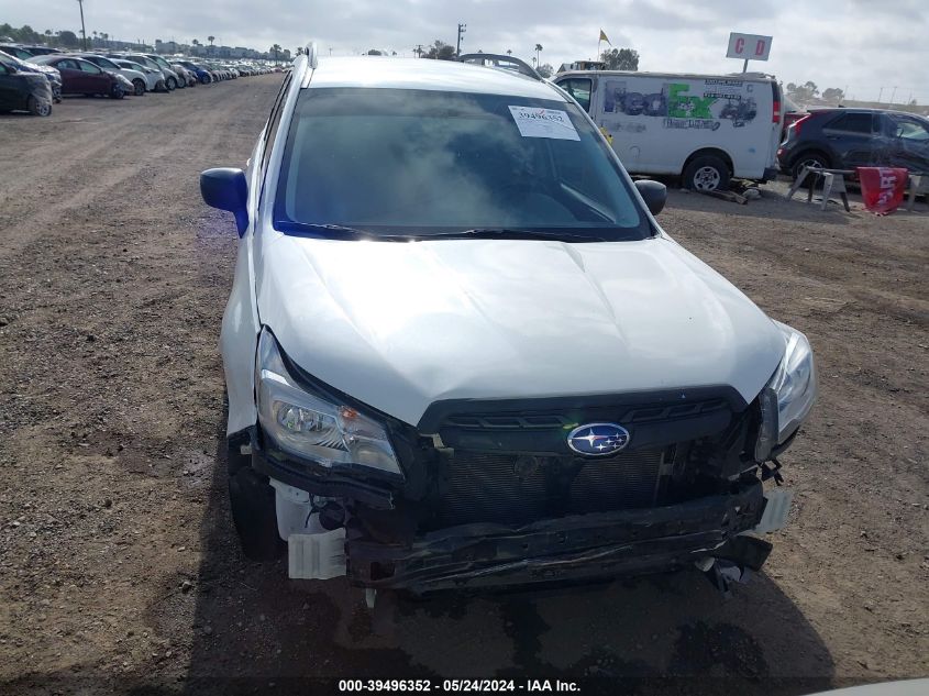 2018 Subaru Forester 2.5I VIN: JF2SJABC4JH607526 Lot: 39496352