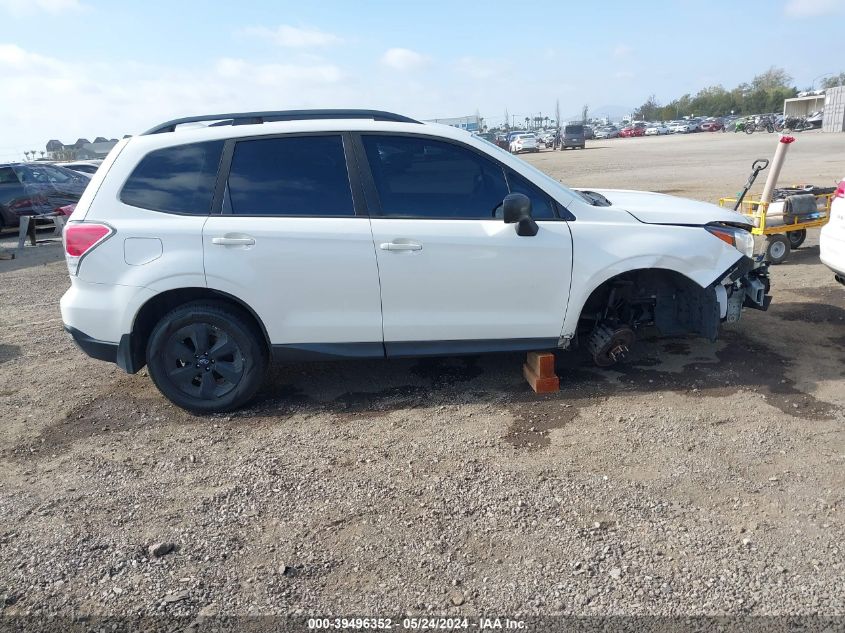 2018 Subaru Forester 2.5I VIN: JF2SJABC4JH607526 Lot: 39496352