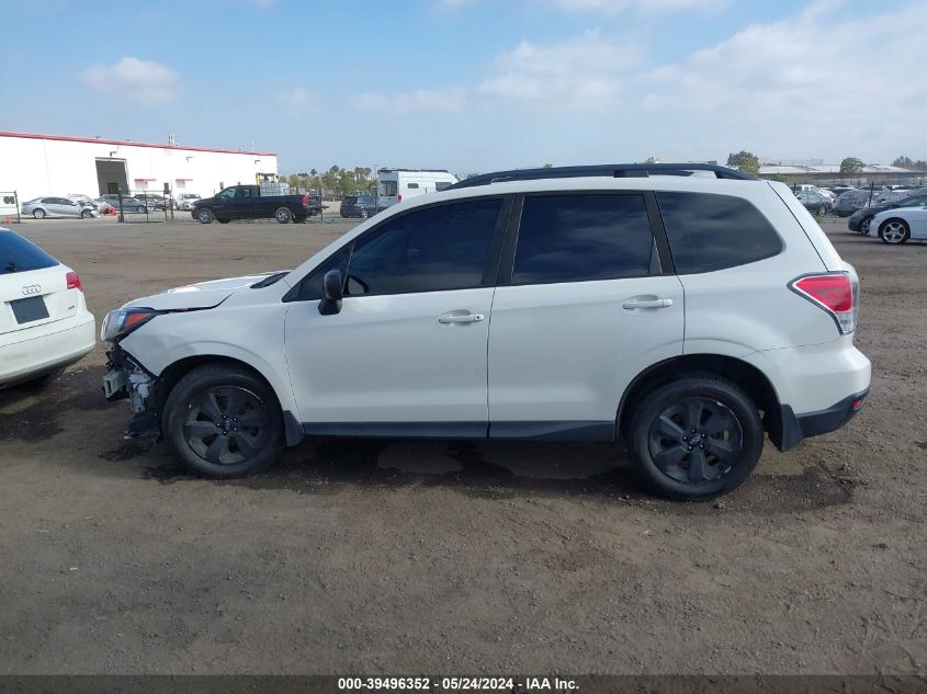 2018 Subaru Forester 2.5I VIN: JF2SJABC4JH607526 Lot: 39496352