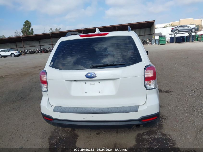 2018 Subaru Forester 2.5I VIN: JF2SJABC4JH607526 Lot: 39496352