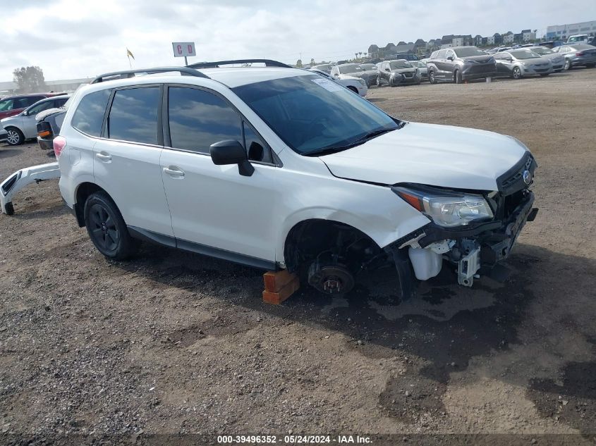 2018 Subaru Forester 2.5I VIN: JF2SJABC4JH607526 Lot: 39496352