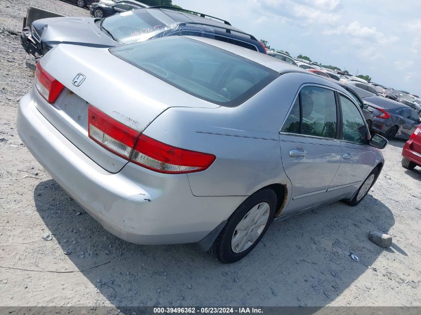 2004 Honda Accord 2.4 Lx VIN: 1HGCM563X4A023397 Lot: 39496362