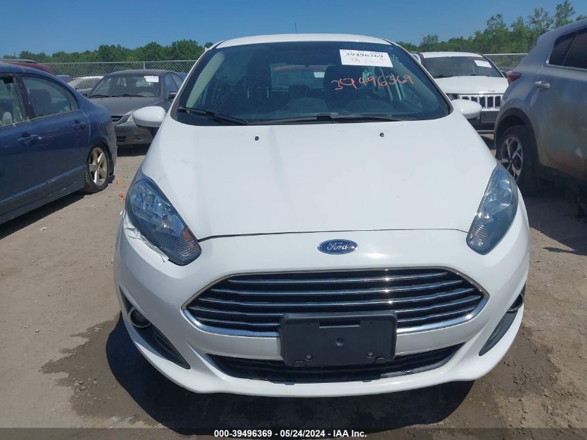 2019 Ford Fiesta Se VIN: 3FADP4EJ8KM137831 Lot: 39496369