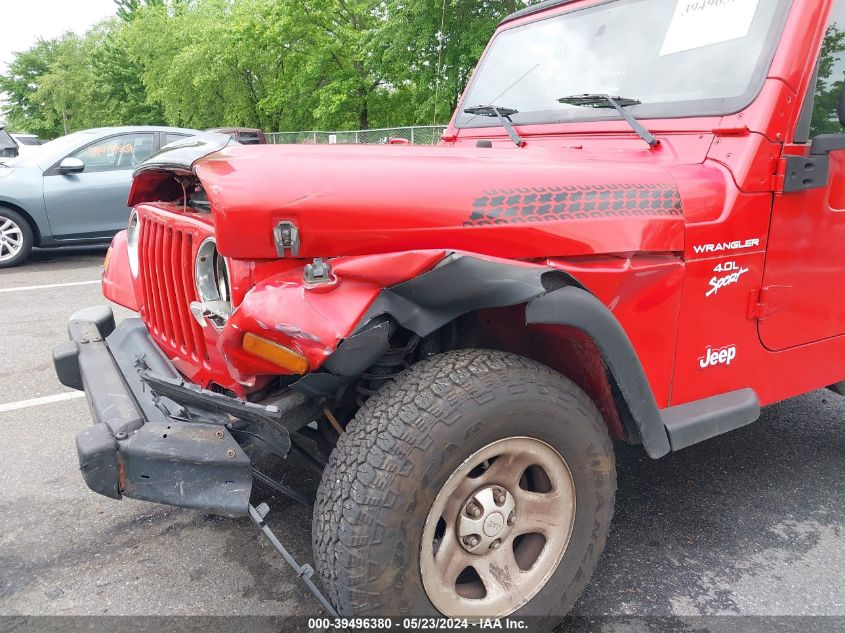 2005 Jeep Wrangler X VIN: 1J4FA39S85P357805 Lot: 39496380