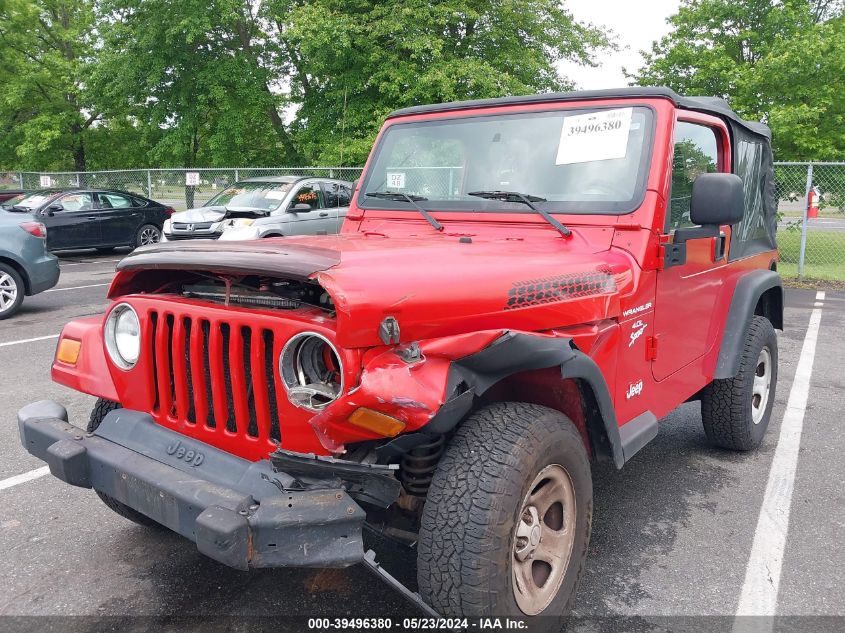 2005 Jeep Wrangler X VIN: 1J4FA39S85P357805 Lot: 39496380