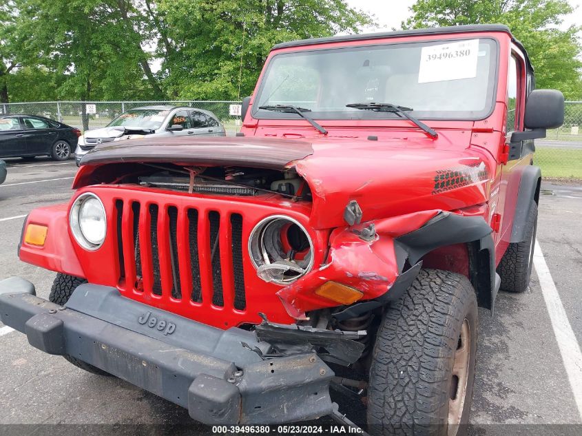 2005 Jeep Wrangler X VIN: 1J4FA39S85P357805 Lot: 39496380