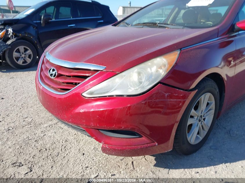 2013 Hyundai Sonata Gls VIN: 5NPEB4AC6DH658611 Lot: 39496381