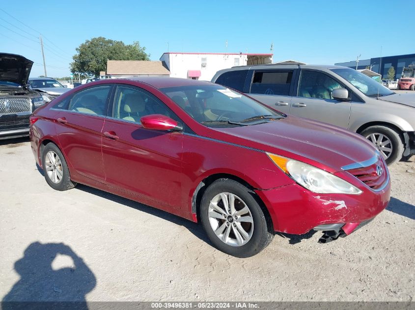 2013 Hyundai Sonata Gls VIN: 5NPEB4AC6DH658611 Lot: 39496381